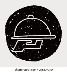 dinner doodle drawing