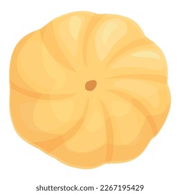 Dinner dumpling icon cartoon vector. Chinese food. Cuisine streamer
