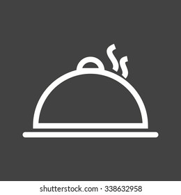 Dinner, hot, party icon vector image. Can also be used for activities. Suitable for use on web apps, mobile apps and print media.