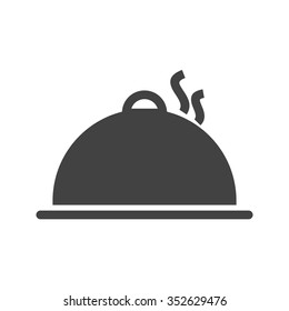 Dinner, hot, party icon vector image. Can also be used for activities. Suitable for use on web apps, mobile apps and print media.