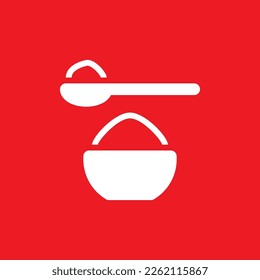 Dinner icon, common graphic resources, vector illustration.