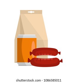 Dinner icon. Flat illustration of dinner vector icon for web