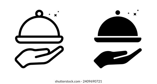 Dinner Icon. symbol for mobile concept and web design. vector illustration
