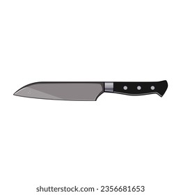 dinner knife cartoon. plate table, black meal, cook eat dinner knife sign. isolated symbol vector illustration