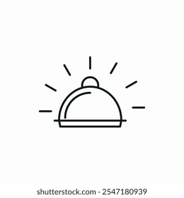 dinner lunch breakfast food icon vector sign