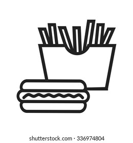Dinner, meal, food icon vector image.Can also be used for food iconset. Suitable for mobile apps, web apps and print media. 