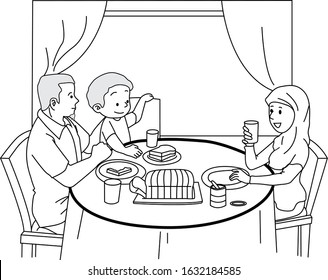 dinner with my family is wonderfull