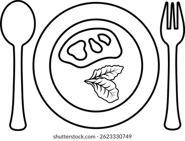 jantar restaurante comida café da manhã almoço bife colher de garfo 9595