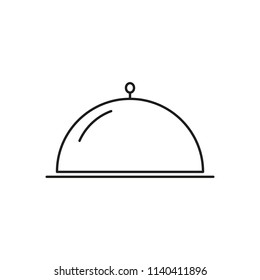 Dinner of the restaurant icon