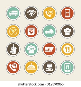 Dinner service icons