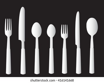 dinner tools vector 