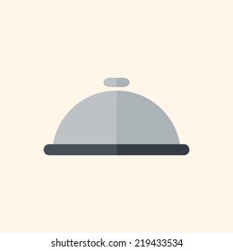 Cena. Icono de viaje