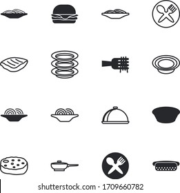 dinner vector icon set such as: serve, detergent, kitchenware, cutlets, equipment, sausage, stainless, cheese, tray, catering, eating, dog, pattern, porcelain, sandwich, steak, towel, rare, household