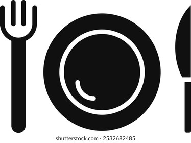 Icono detallado de Ilustración vectorial de cena