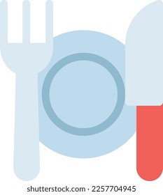 ilustración de cena vectorial en un fondo transparente. Símbolos de calidad superior. Iconos vectoriales de color de línea para el concepto y el diseño gráfico. 
