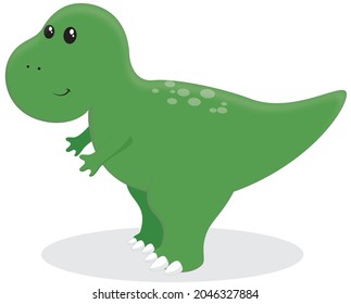 Dino baby t rex green