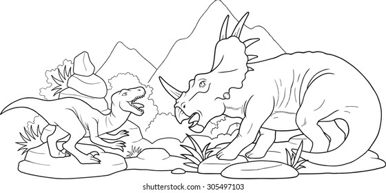 Dino battle
