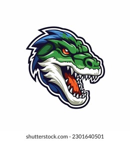 Dino Dinosaur Mascot Sport Vector Animal Illustration Design Monster Jurassic Wild logotype badge
