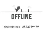 Dino - Google Chrome Abstract Game Art