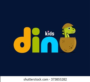 Dino Kids Logo, Dino Born Egg.