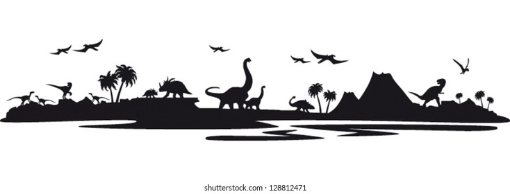 Dino landscape