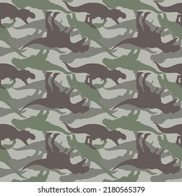 dino millitary army pattern aop
