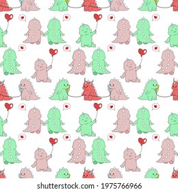 Dino pattern for kids prints and other 