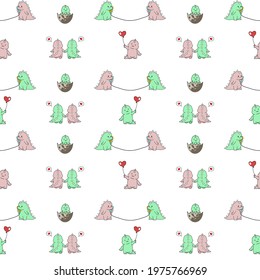 Dino pattern for kids prints and other 