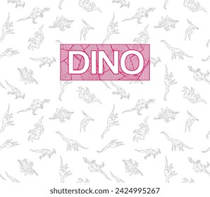 dino pattern texture jurassic cartoon