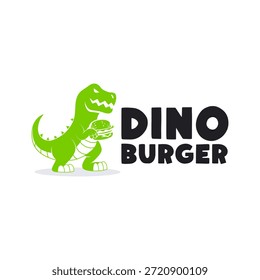 Dino Premium Vektor Logo Design