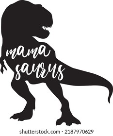 Dino T Rex Mamasaurus with black color 