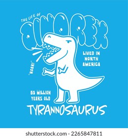 Dino Trex vector , graphic tshirt 