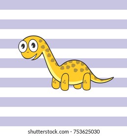 Dino Vector Cartoon Coloring Book Background Stock Vector (Royalty Free