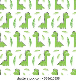 Dino Vector Pattern