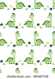 Dino Vector Pattern