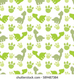 Dino Vector Pattern