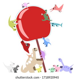 Dinos ( Deinonychus, tyrannosaurus, Spinosaurus, ornithomimus, Archaeopteryx, therizinosaurus, brachiosaurus, maiasaura, stegosaurus, euoplocephalus, triceratops, plesiosaurus, mosasaurus, pteranodon 