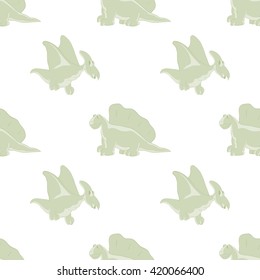 Dinos are kind and funny. Seamless series for young children