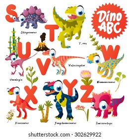 Dinosaur ABC, S bis Z