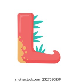 Dinosaur Alphabet and Numbers Illustration for nursery boys birthday party