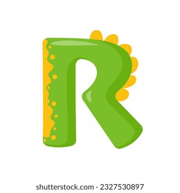 Dinosaur Alphabet and Numbers Illustration for nursery boys birthday party