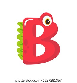 Dinosaur Alphabet and Numbers Illustration for nursery boys birthday party