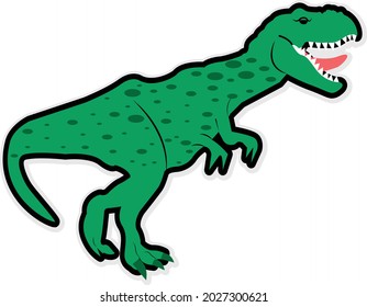 Dinosaurier beeindruckend seit Vektorgrafik 