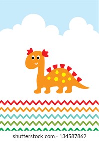 dinosaur card
