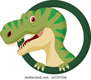 Dinosaur cartoon character