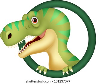 Dinosaur cartoon character