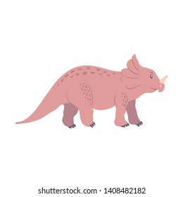 Dinosaur cartoon dinosaur. Cute funny illustration of Dinosaur. Vector illustration