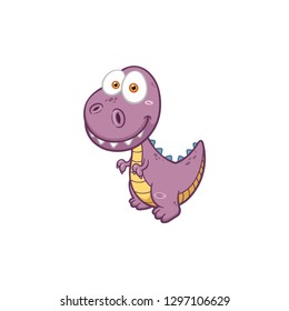 dinosaur cartoon icon