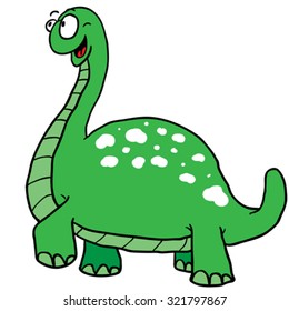 dinosaur cartoon illustration