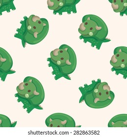 dinosaur cartoon ,seamless pattern